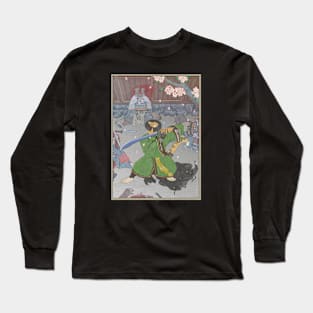 Cat Warrior Long Sleeve T-Shirt